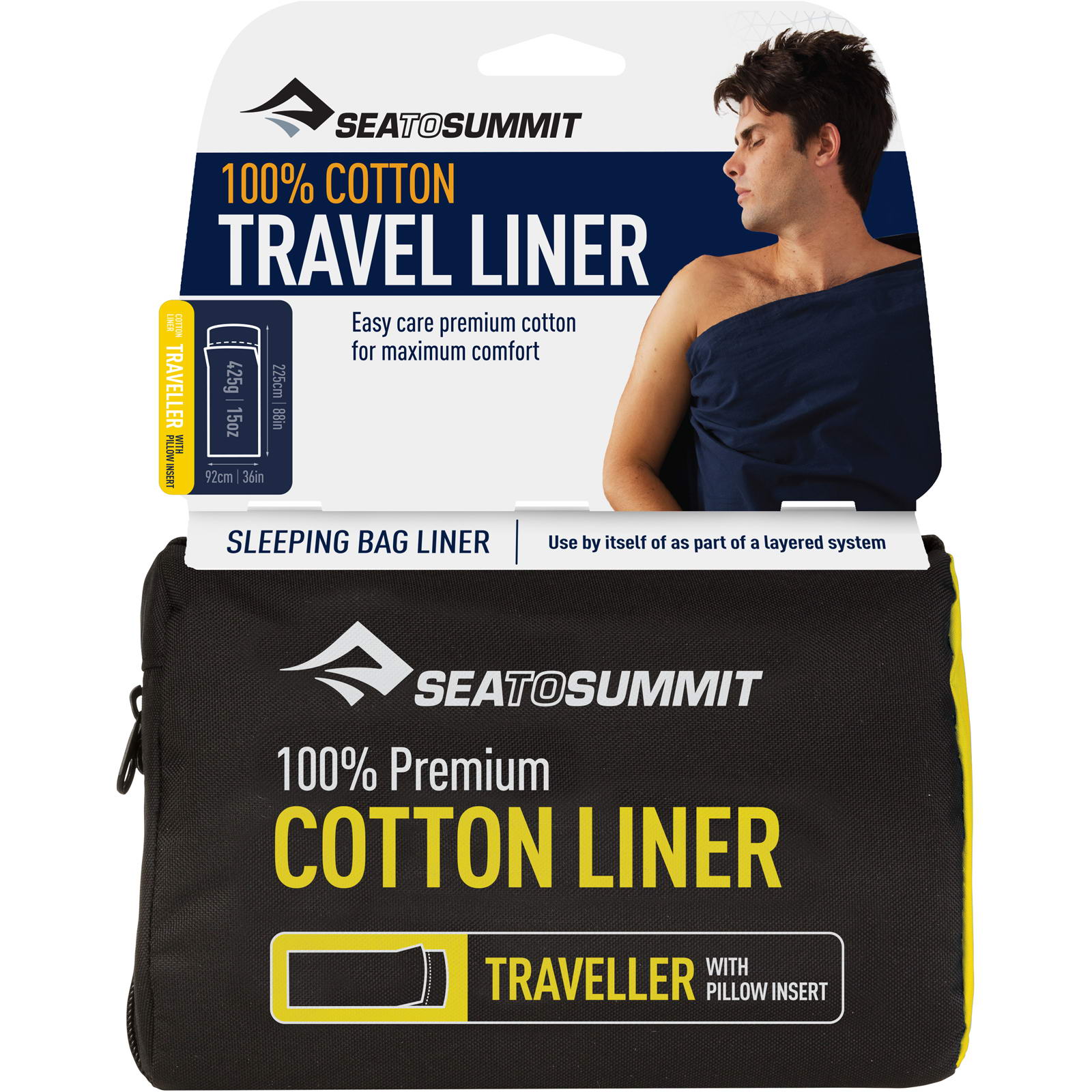 Innenschlafsack Cotton Travel Liner Traveller