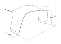 Wakefield L Tent Connector