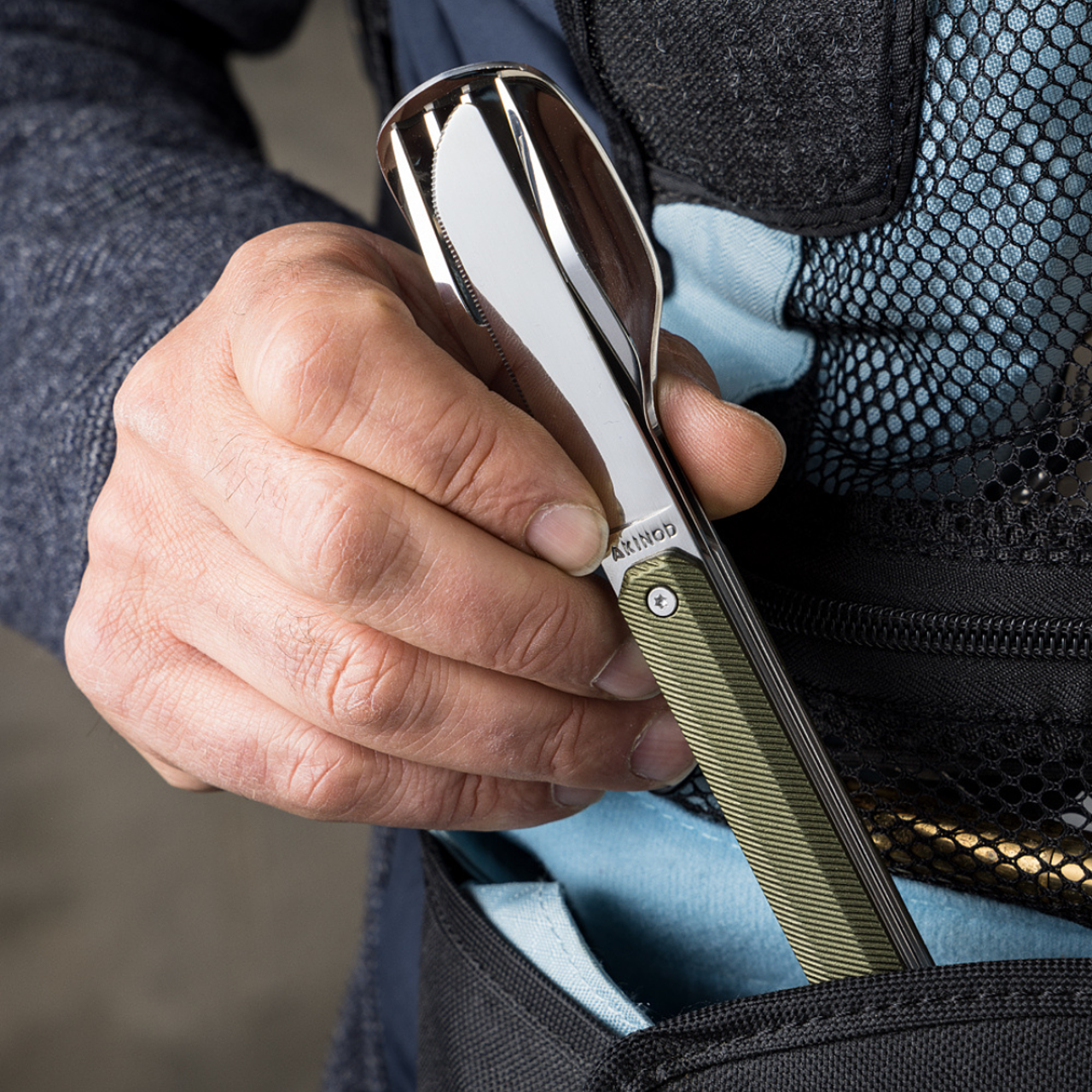 Besteckset 12:34, Aluminium