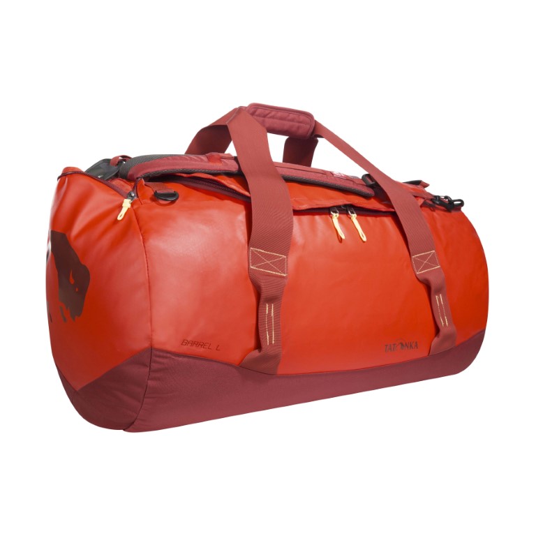 Tasche Barrel L - red orange